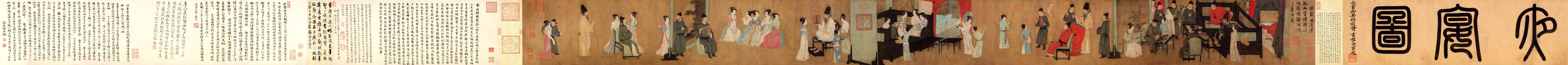 顾闳中《韩熙载夜宴图》